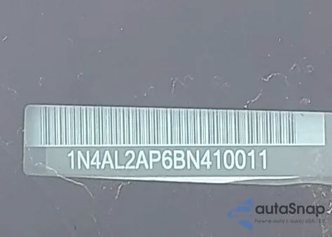 2011 Nissan Altima 2.5 Sl z USA, uszkodzony, nr VIN 1N4AL2AP6BN410011